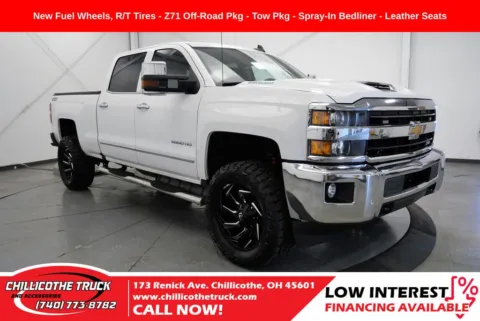 White 2018 Chevrolet Silverado 2500 HD LTZ for sale in Chillicothe, OH