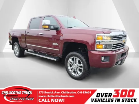 Red 2017 Chevrolet Silverado 2500HD High Country for sale in Chillicothe, OH