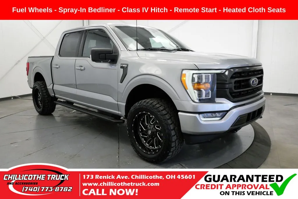 Silver 2022 Ford F-150 XLT for sale in Chillicothe, OH