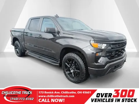 Gray 2023 Chevrolet Silverado 1500 Custom for sale in Chillicothe, OH
