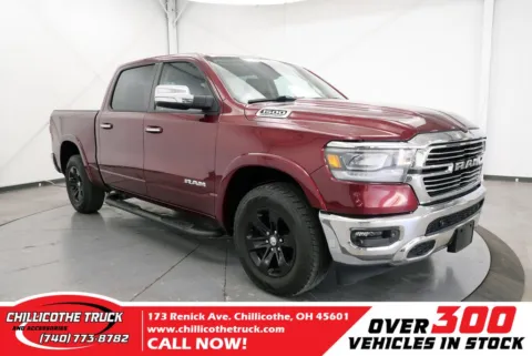Red 2021 Ram 1500 Laramie for sale in Chillicothe, OH