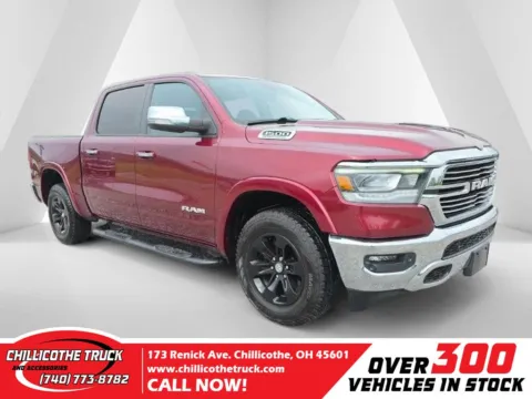 Red 2021 Ram 1500 Laramie for sale in Chillicothe, OH