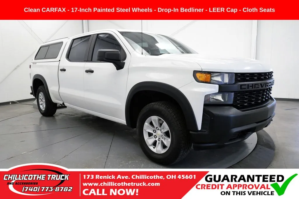 White 2020 Chevrolet Silverado 1500 WT for sale in Chillicothe, OH