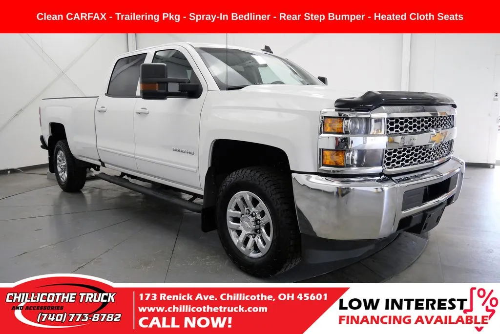 White 2019 Chevrolet Silverado 3500 HD LT for sale in Chillicothe, OH