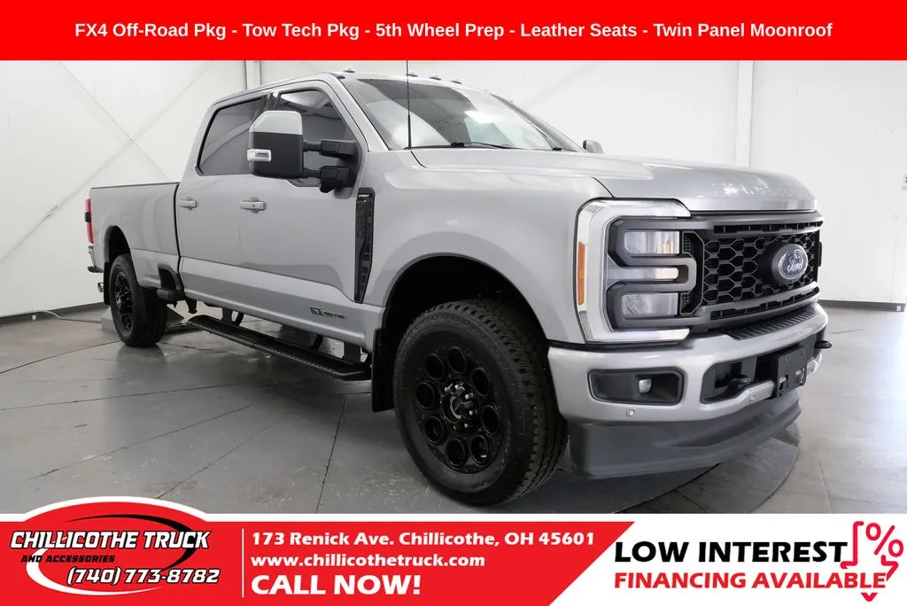 Silver 2023 Ford F-250SD Lariat for sale in Chillicothe, OH
