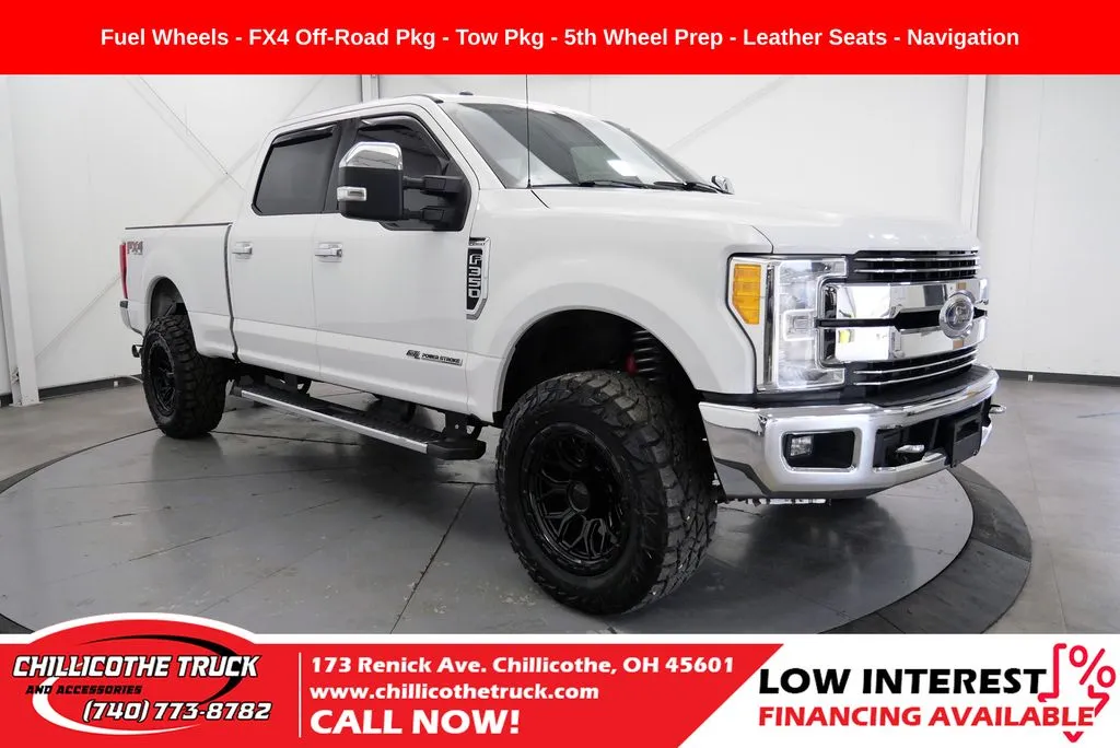 White 2017 Ford F-350SD Lariat for sale in Chillicothe, OH