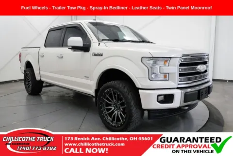 White 2017 Ford F-150 Limited for sale in Chillicothe, OH
