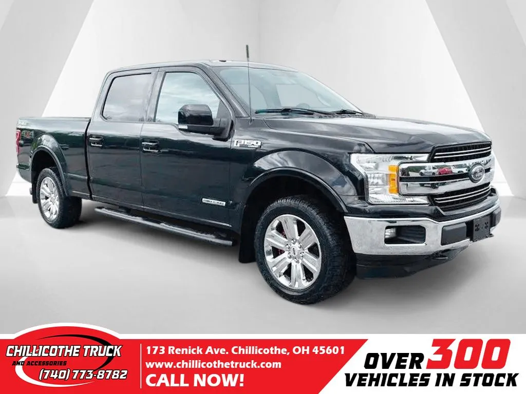 Black 2018 Ford F-150 Lariat for sale in Chillicothe, OH