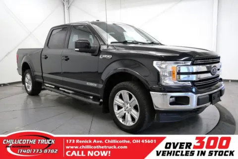 Black 2018 Ford F-150 Lariat for sale in Chillicothe, OH