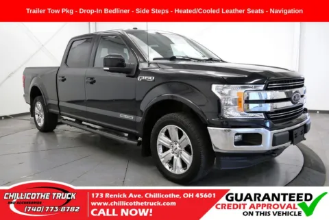 Black 2018 Ford F-150 Lariat for sale in Chillicothe, OH
