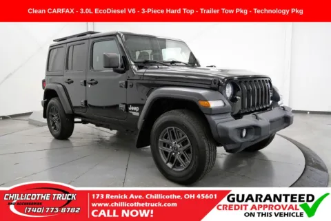 Black 2020 Jeep Wrangler Unlimited Sport S for sale in Chillicothe, OH