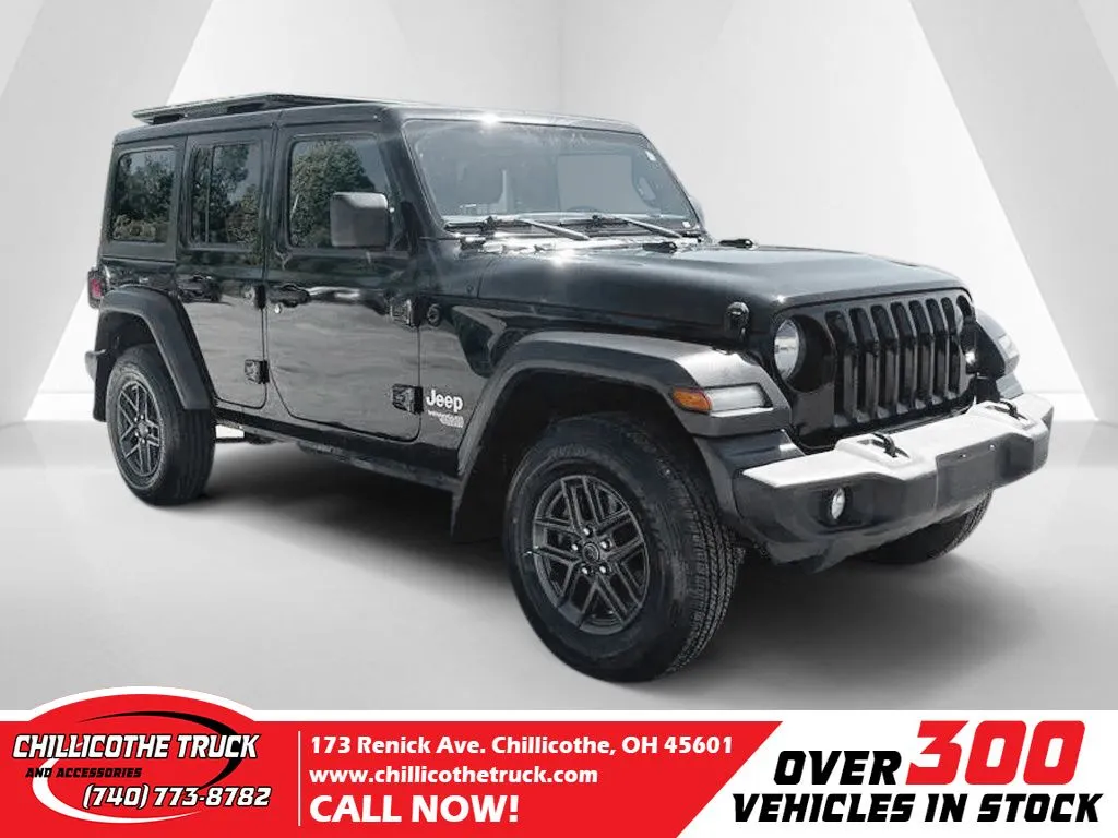Black 2020 Jeep Wrangler Unlimited Sport S for sale in Chillicothe, OH
