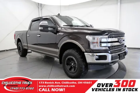 Red 2018 Ford F-150 Lariat for sale in Chillicothe, OH