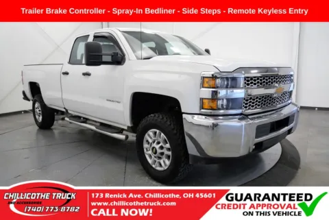 White 2019 Chevrolet Silverado 2500 HD Work Truck for sale in Chillicothe, OH