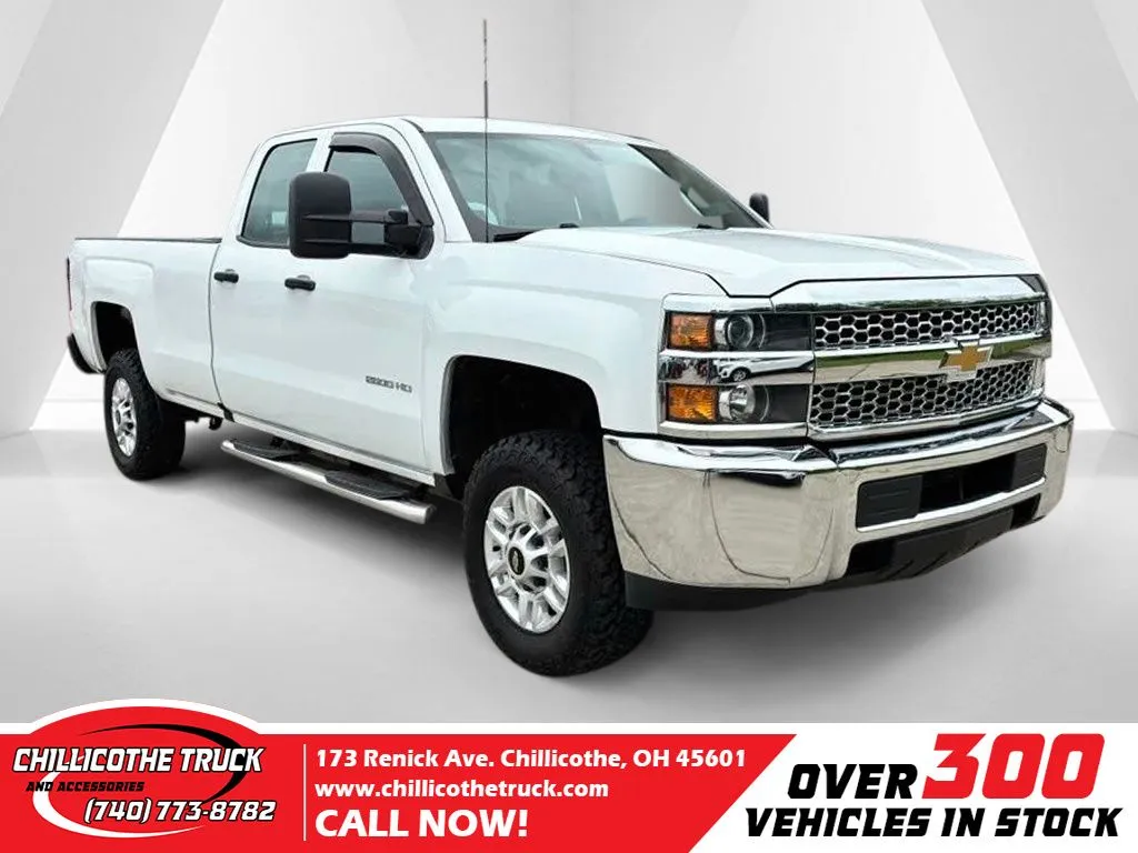 White 2019 Chevrolet Silverado 2500HD Work Truck for sale in Chillicothe, OH