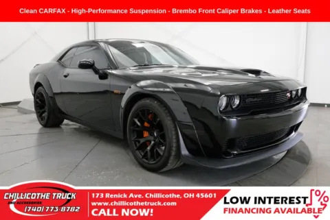Black 2022 Dodge Challenger R/T Scat Pack Widebody for sale in Chillicothe, OH