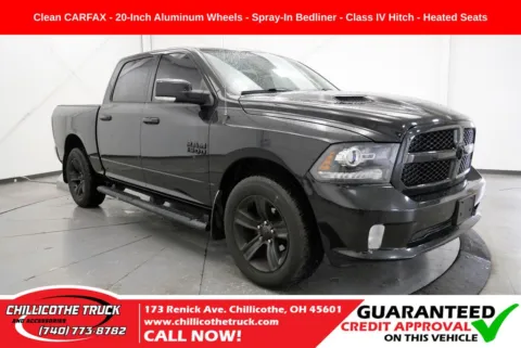 Black 2018 Ram 1500 Night for sale in Chillicothe, OH