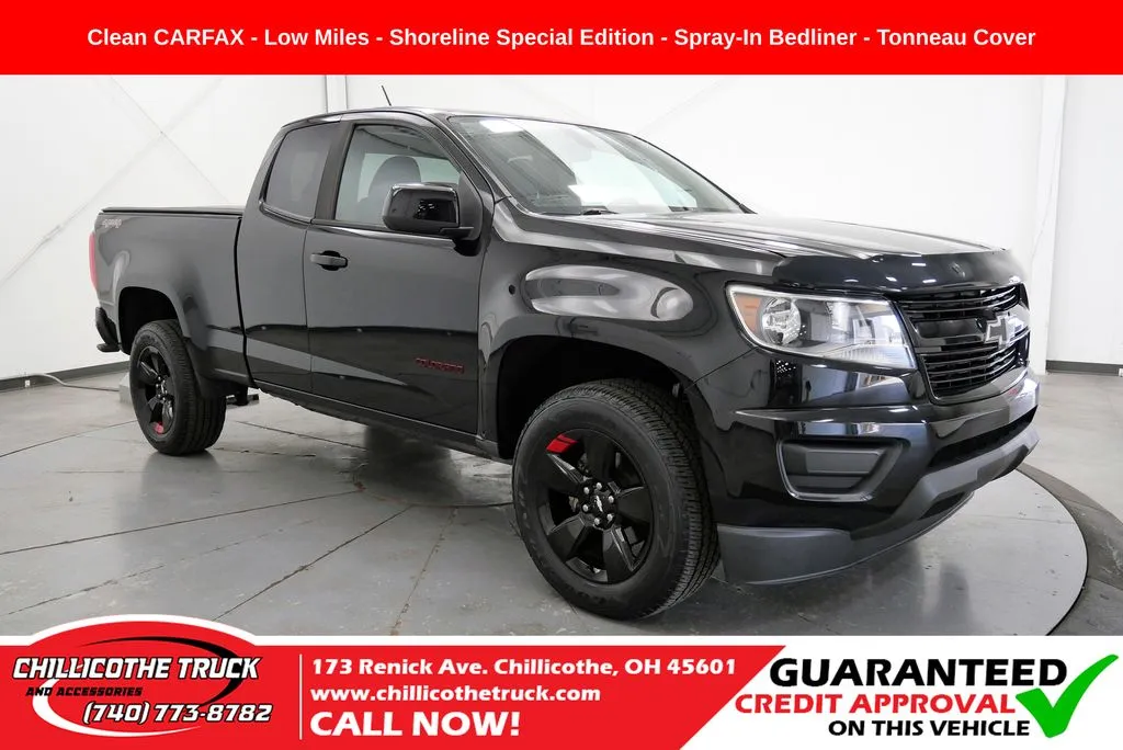 Black 2018 Chevrolet Colorado LT for sale in Chillicothe, OH