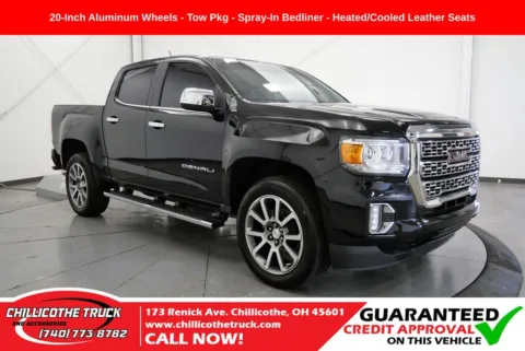 Black 2021 GMC Canyon Denali for sale in Chillicothe, OH