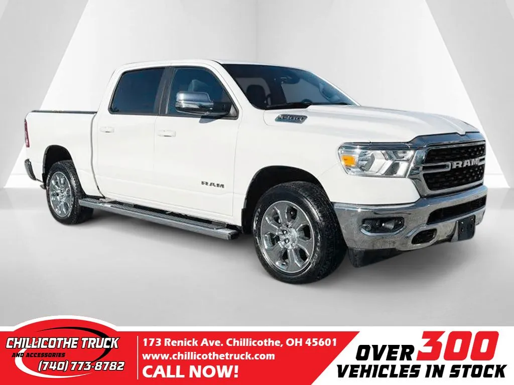 White 2022 Ram 1500 Big Horn/Lone Star for sale in Chillicothe, OH