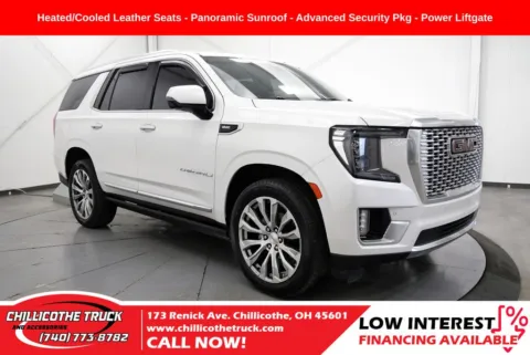 White 2021 GMC Yukon Denali for sale in Chillicothe, OH