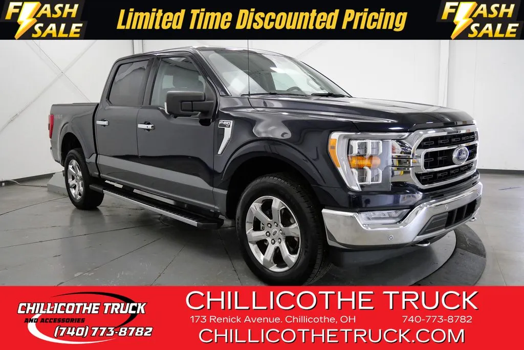 Blue 2021 Ford F-150 XLT for sale in Chillicothe, OH
