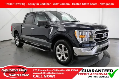Blue 2021 Ford F-150 XLT for sale in Chillicothe, OH