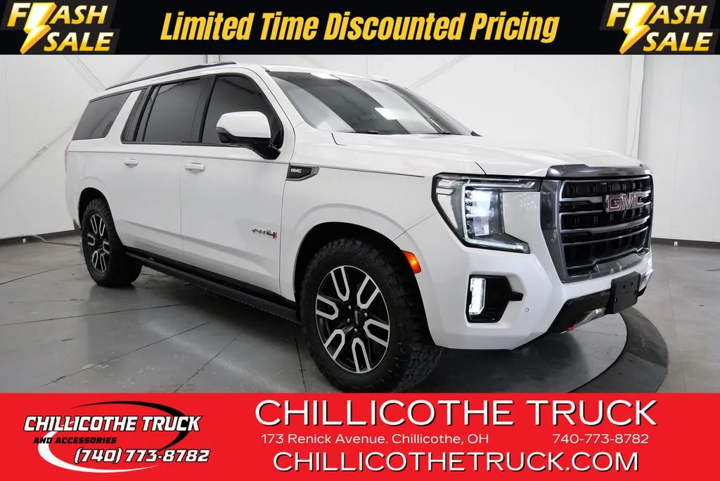 White 2024 GMC Yukon XL AT4 for sale in Chillicothe, OH