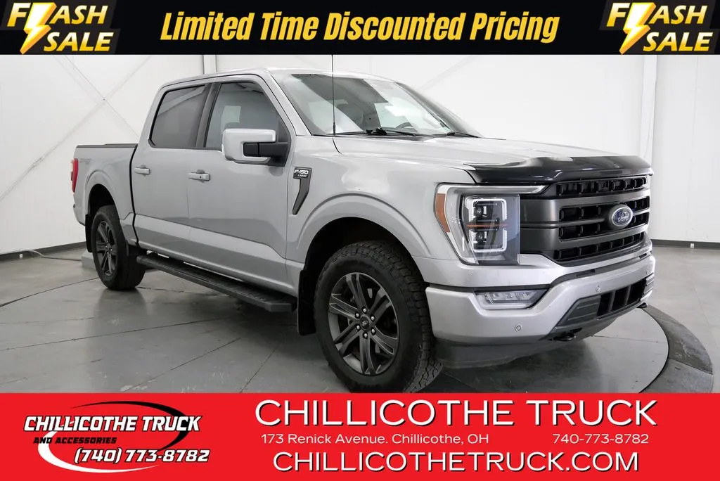 Silver 2023 Ford F-150 Lariat for sale in Chillicothe, OH