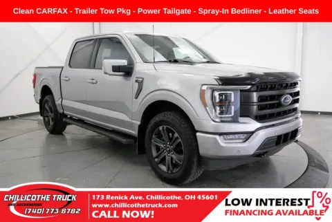 Silver 2023 Ford F-150 Lariat for sale in Chillicothe, OH