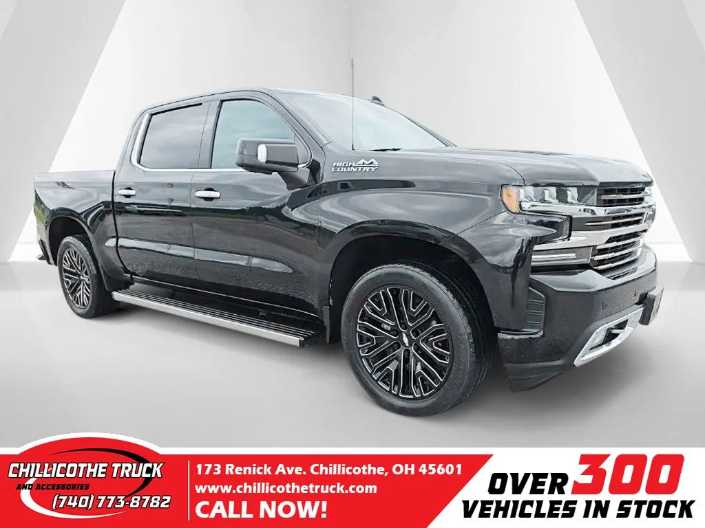Black 2019 Chevrolet Silverado 1500 High Country for sale in Chillicothe, OH