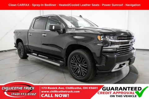Black 2019 Chevrolet Silverado 1500 High Country for sale in Chillicothe, OH