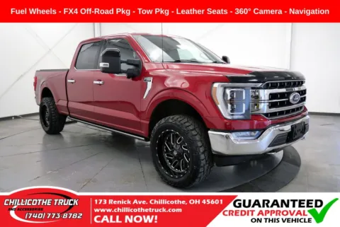 Red 2021 Ford F-150 Lariat for sale in Chillicothe, OH