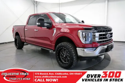 Red 2021 Ford F-150 Lariat for sale in Chillicothe, OH