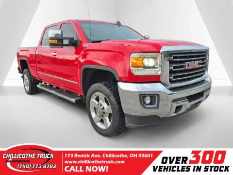 Red 2016 GMC Sierra 2500 HD SLT for sale in Chillicothe, OH
