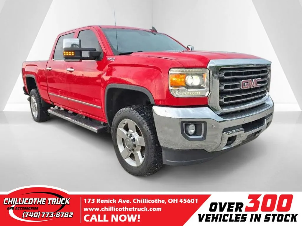 Red 2016 GMC Sierra 2500 HD SLT for sale in Chillicothe, OH