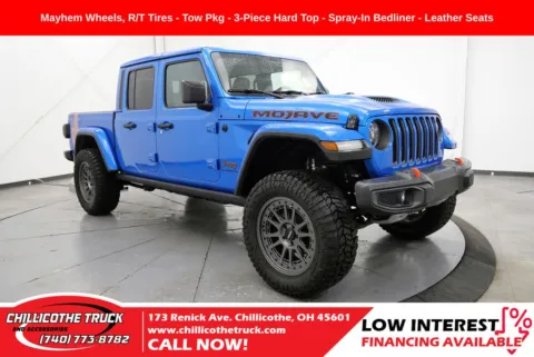 Blue 2021 Jeep Gladiator Mojave for sale in Chillicothe, OH