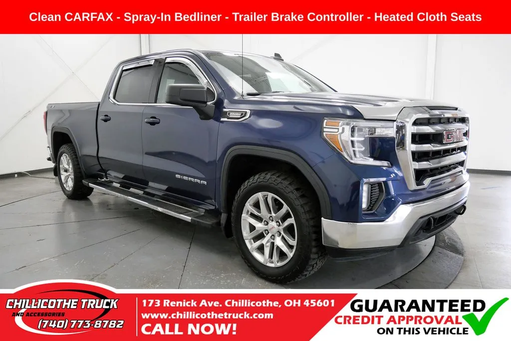 Blue 2021 GMC Sierra 1500 SLE for sale in Chillicothe, OH