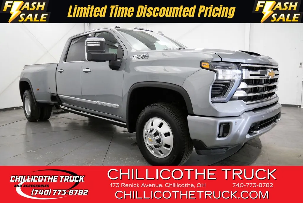 Gray 2024 Chevrolet Silverado 3500 HD High Country for sale in Chillicothe, OH