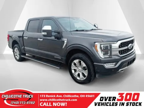 Gray 2021 Ford F-150 Platinum for sale in Chillicothe, OH