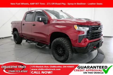 Red 2022 Chevrolet Silverado 1500 LT Trail Boss for sale in Chillicothe, OH