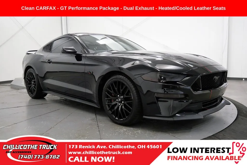 Black 2022 Ford Mustang GT Premium for sale in Chillicothe, OH