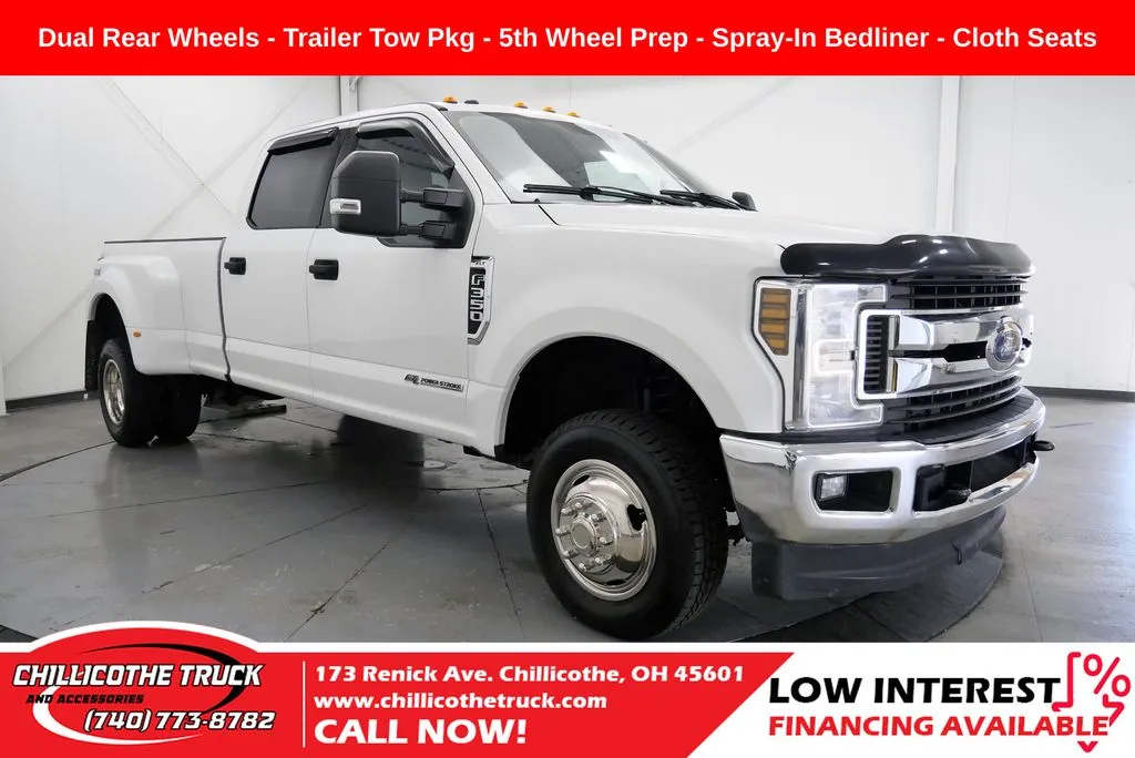 White 2019 Ford F-350SD XLT for sale in Chillicothe, OH