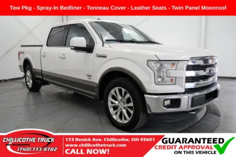 White 2015 Ford F-150 King Ranch for sale in Chillicothe, OH
