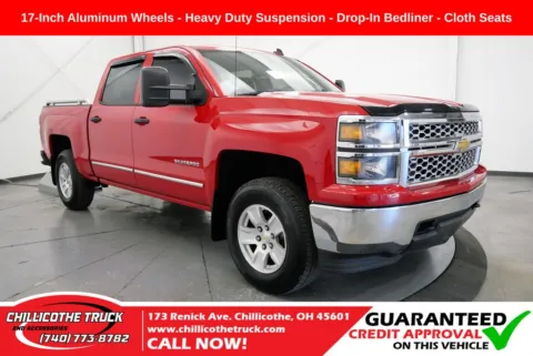 Red 2014 Chevrolet Silverado 1500 LT for sale in Chillicothe, OH