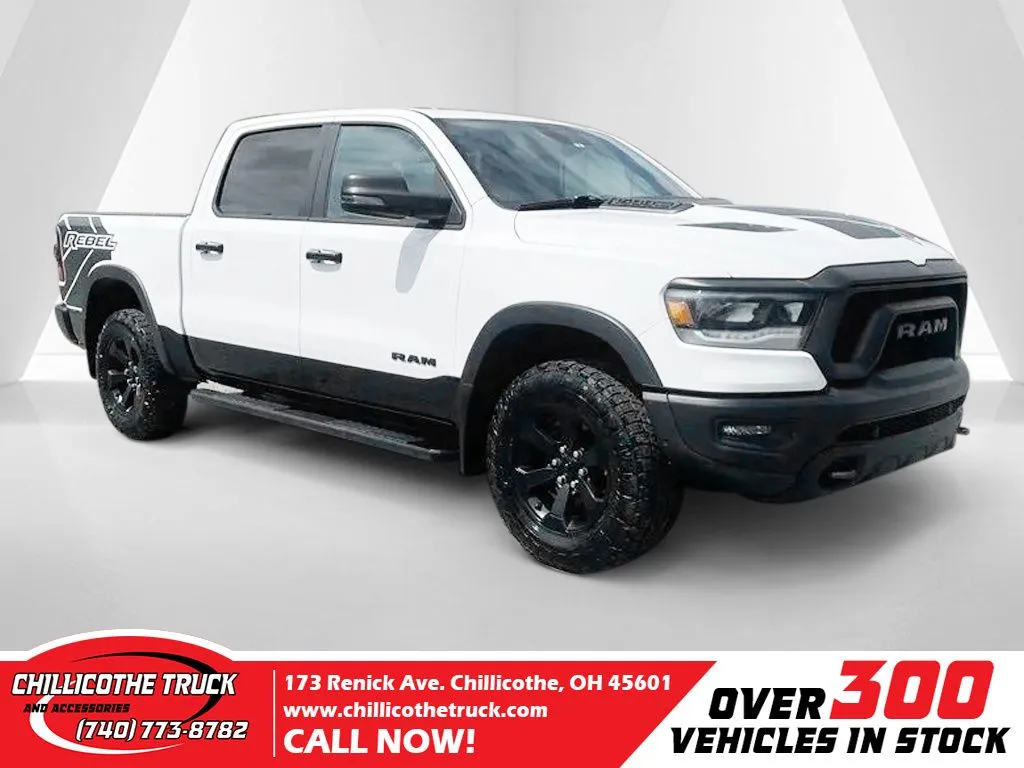 White 2024 Ram 1500 Rebel for sale in Chillicothe, OH