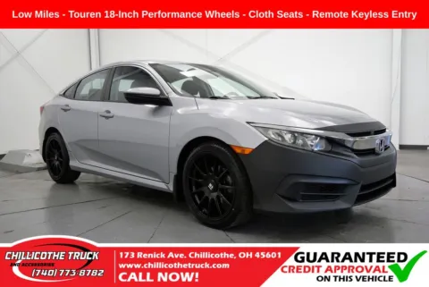 Silver 2018 Honda Civic LX for sale in Chillicothe, OH