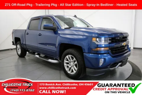Blue 2016 Chevrolet Silverado 1500 LT for sale in Chillicothe, OH