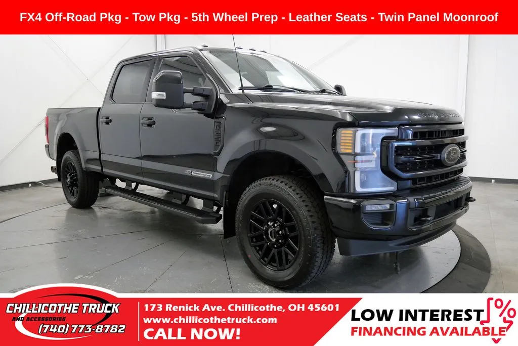 Black 2022 Ford F-250SD Lariat for sale in Chillicothe, OH