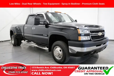 Black 2007 Chevrolet Silverado 3500 Classic LT for sale in Chillicothe, OH